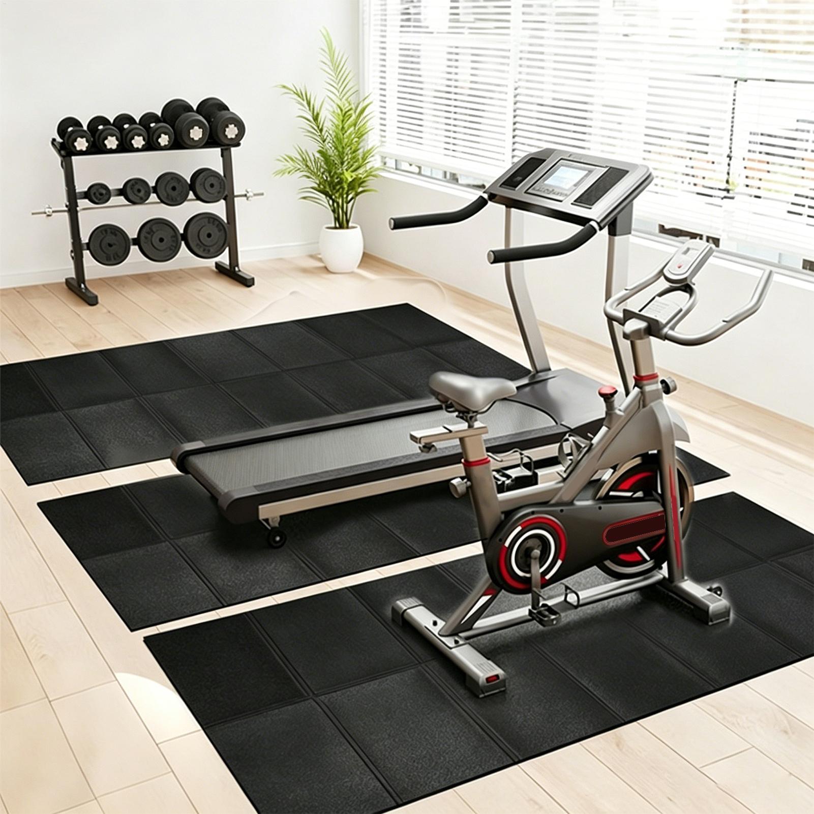 Treadmill Mat Vibration Absorb - Leg Home Gym Workout recension och pris