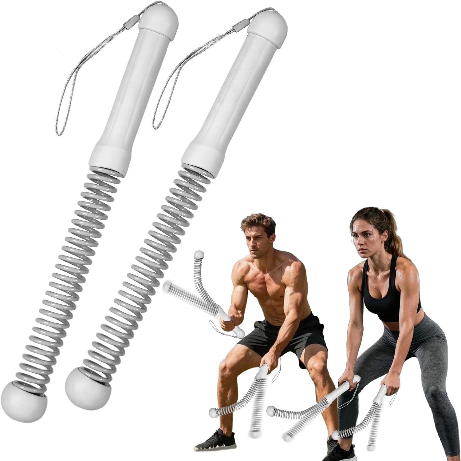 2nd Gen Ropeless Battle Ropes  - Home Gym Portable recension och pris
