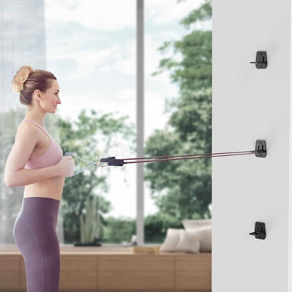 3Pcs Black Exercise Band Wall  - Home Gym Yoga recension och pris