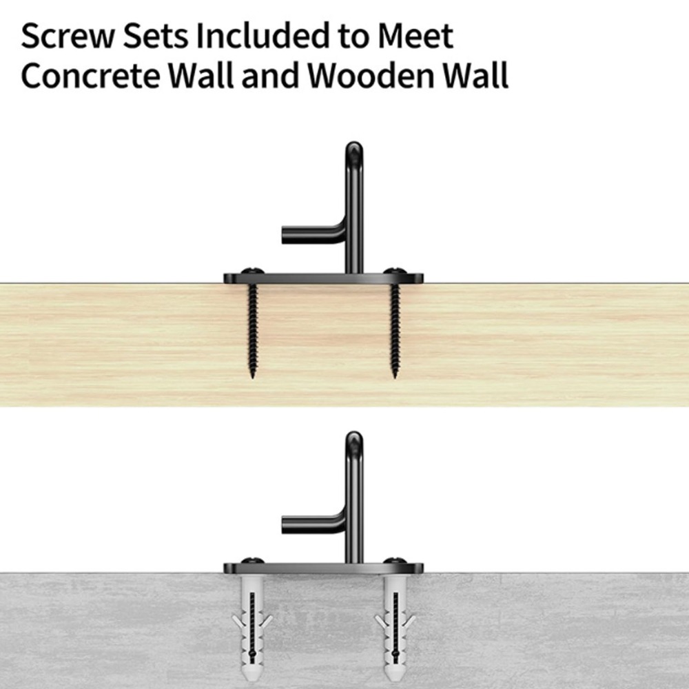 3Pcs Black Exercise Band Wall  - Home Gym Yoga recension och pris