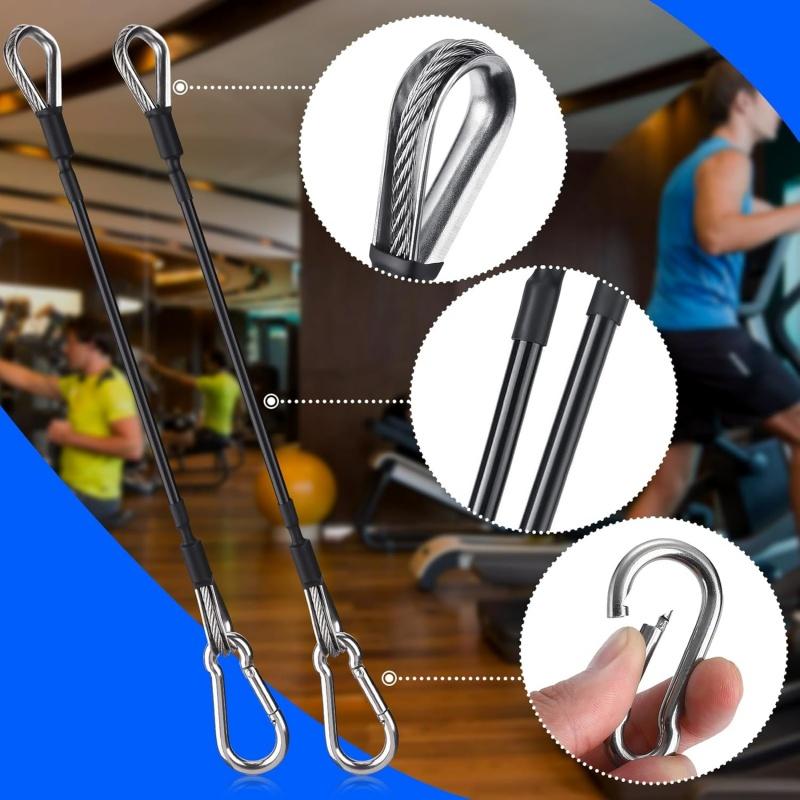 1/2Pcs Gym Cable Extension Com - Lat Pulldown Cable recension och pris