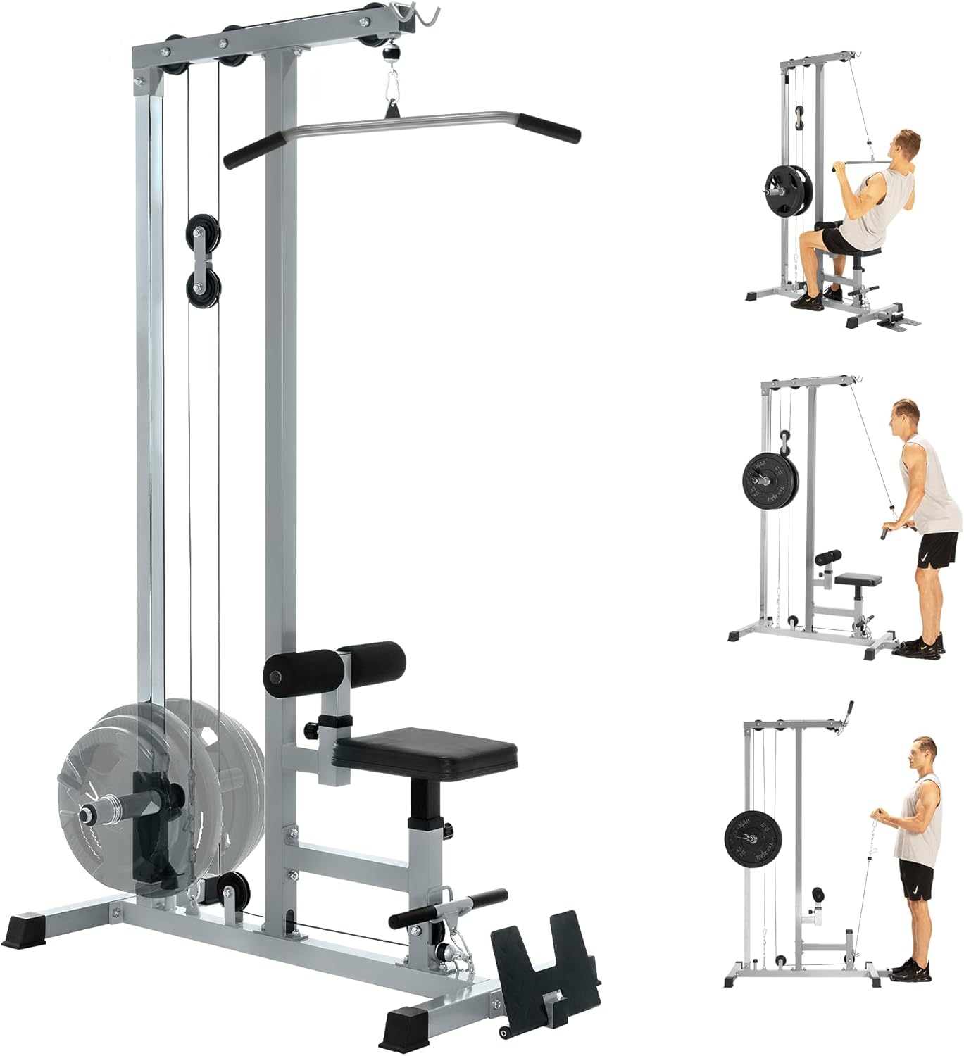 Fitness Gym, Robust Metal, Sil - Lat Pulldown Cable recension och pris