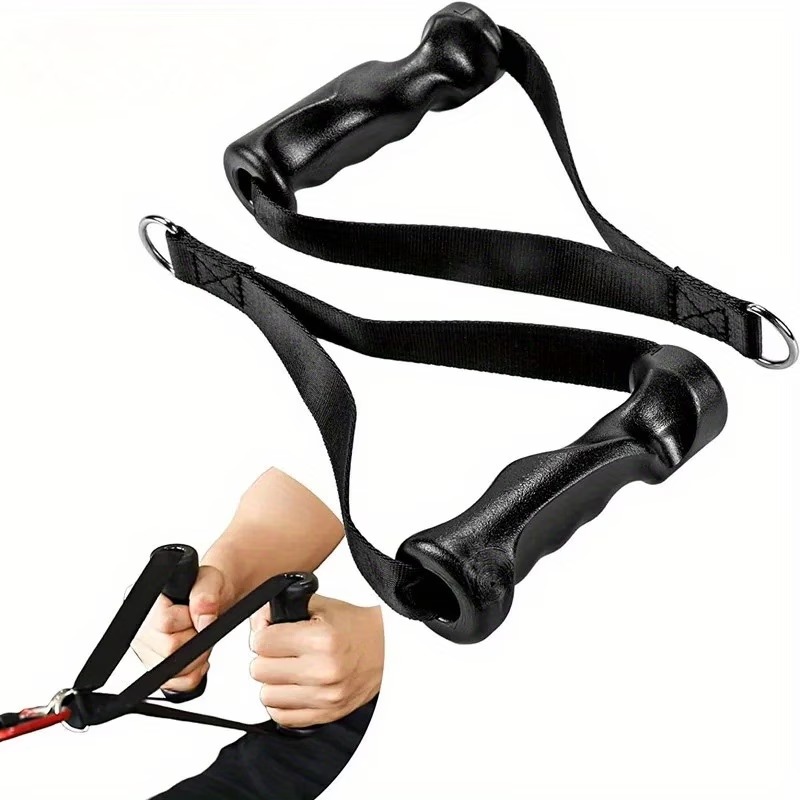 1Pair Ergonomic Exercise Handl - Lat Pulldown Cable recension och pris