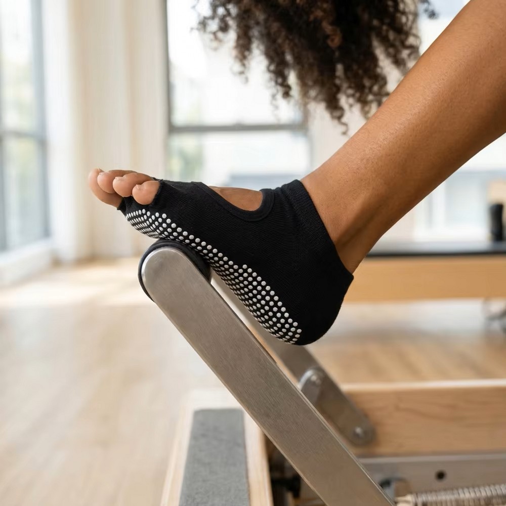 Backless Five Toe Yoga Socks O - Home Gym Yoga recension och pris